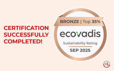 EcoVadis certification successfully completed!